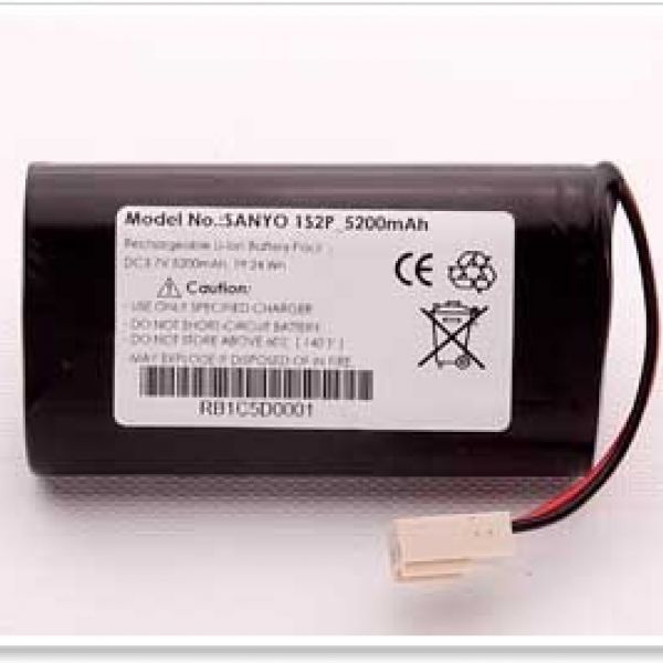 Bộ pin sạc lithium SANYO 1S2P 3.7V-5200mAh